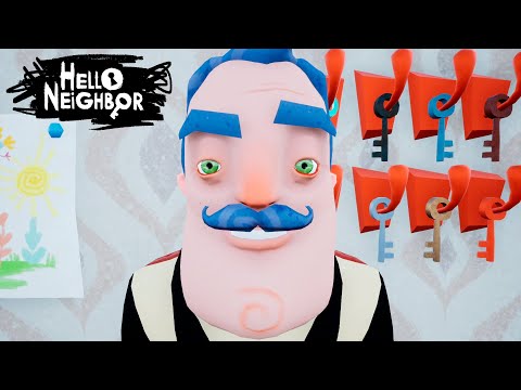 Видео: ШОУ ПРИВЕТ СОСЕД!ДОМ С 1000 КЛЮЧЕЙ!ИГРА HELLO NEIGHBOR 2 MOD KIT ПРОХОЖДЕНИЕ!ИГРАЮ ПРОТИВ СОСЕДА!FUN