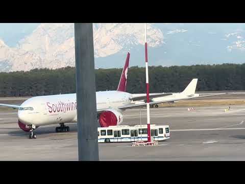 Видео: Перелет на Boeing 757-200 Azur air из Анталии в Москву Внуково