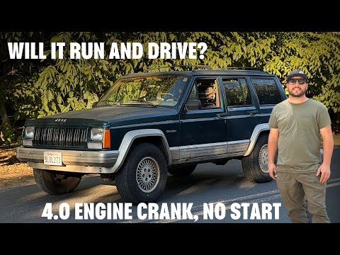 Видео: Будет ли он работать и ездить? Спасение Jeep Cherokee XJ за 500 долларов — двигатель не заводится...