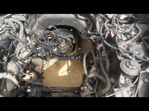 Видео: Как я снимаю ДВС м57 BMW X5 E70, X6 e71