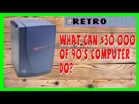 Видео: SGI Octane: На что способен компьютер стоимостью 30 000 долларов из 90-х?