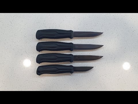 Видео: Воронение Mora 510 и переделываем подвес ножен