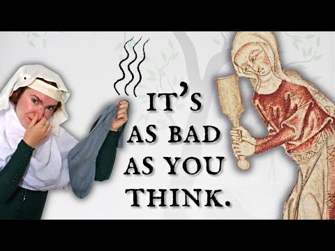 Видео: Как стирали одежду люди в средние века? На этот раз исторические мифы стали фактами.
