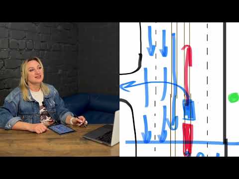 Видео: Перехрестя з трамвайними коліями