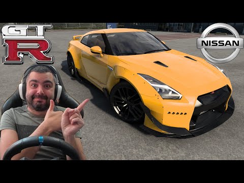 Видео: Nissan GT-R 2017 ГОДЗИЛА Euro Truck Simulator 2 /MOD/