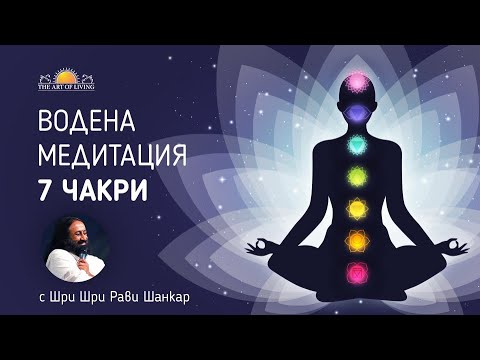 Видео: Водена медитация 7 ЧАКРИ : Шри Шри Рави Шанкар