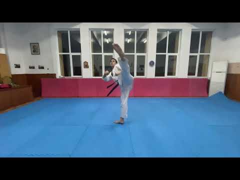 Видео: Пумсе 6 - Тегук Юк Джанг / Poomsae 6 - Taeguk Yuk Jang