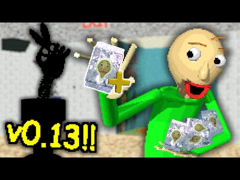 Видео: Baldi's Basics Plus v0.13 ПРЕДВАРИТЕЛЬНАЯ ВЕРСИЯ!!