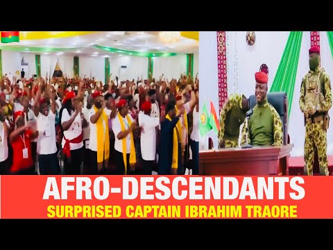 Видео: Президент Буркина-Фасо капитан Ибрагим ТРАОРЕ и афроамериканцы: просто потрясающе