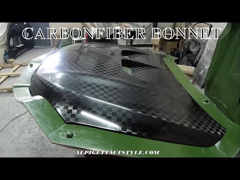 Видео: Toyota RAV4 Карбон-Стеклопластиковый капот-Склейка.Финал. Fiberglass Hood - Final