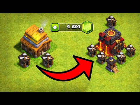 Видео: 250 ДНЕЙ БЕЗ ДОНАТА ! 6 СТРОИТЕЛЕЙ ! 2 СКИНА ЗА 3000 ГЕМОВ ! #НЕДОНАЧУ ! CLASH OF CLANS
