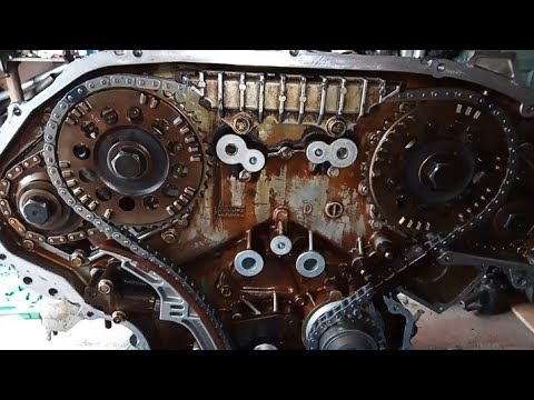 Видео: Установка меток цепи ГРМ Nissan Maxima 3.0L