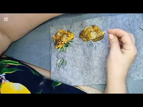 Видео: МК по созданию броши.💙💜🩵 Часть 3.👍🎁👏