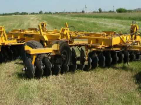 Видео: Тяжелая дисковая борона БПД-6.0.mpg