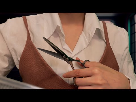 Видео: Тихий салон красоты, где снимают жвачку, прикрепленную к голове 🥓 ASMR