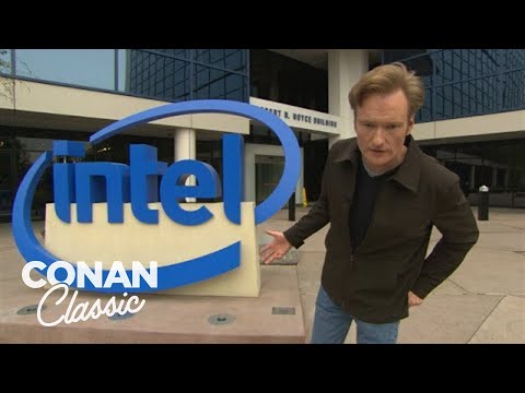 Видео: Конан посещает штаб-квартиру Intel | Вечер с Конаном О’Брайеном