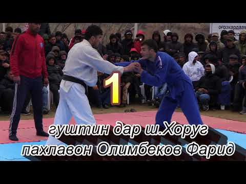 Видео: Паҳлавон Олимбеков Фарид.  Гуштин дар шаҳри Хоруғ     31_03_2021