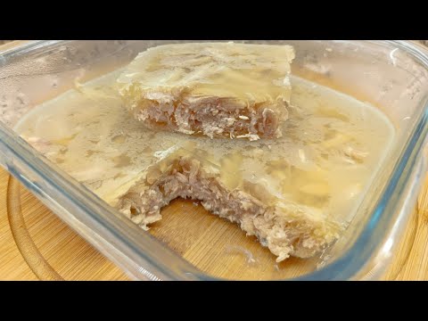 Видео: Холодец из курицы без желатина.Быстро и просто!