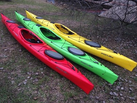 Видео: Обзор каяков Focus 145, 150, 155