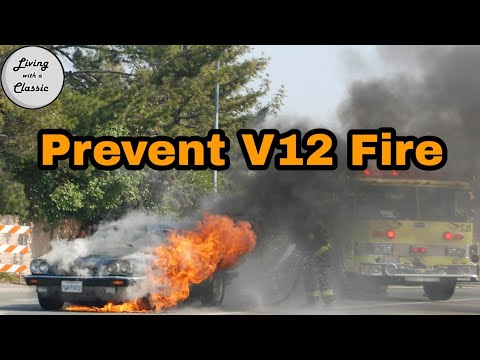 Видео: Предотвращение пожаров! - Замена топливных шлангов на Jaguar XJS V12 и XJ12