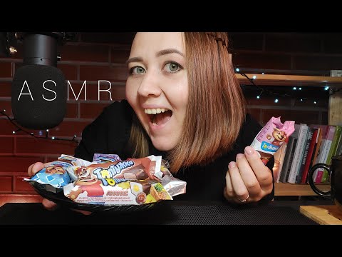 Видео: АСМР | итинг сырков, шёпот | ASMR Eating sounds