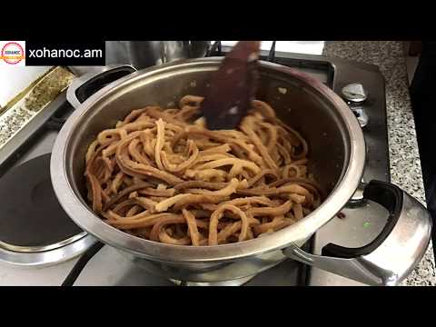 Видео: Արիշտա, սա արիշտա պատրաստելու ամենահամեղ տարբերակներից մեկն է  Лапша  Noodle  Xohanoc.am