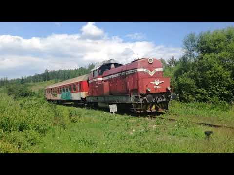 Видео: До Гюешево с БДЖ локомотив 55 165