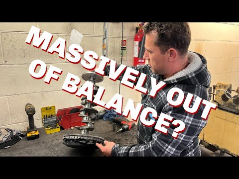 Видео: Насколько разбалансирован коленчатый вал KNIFE EDGED?