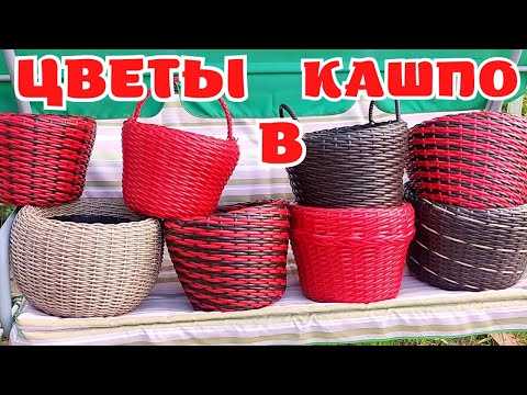 Видео: ПИТАТЕЛЬНЫЙ ГРУНТ В КАШПО ИЗ РОТАНГА l ЦВЕТЫ В КАШПО