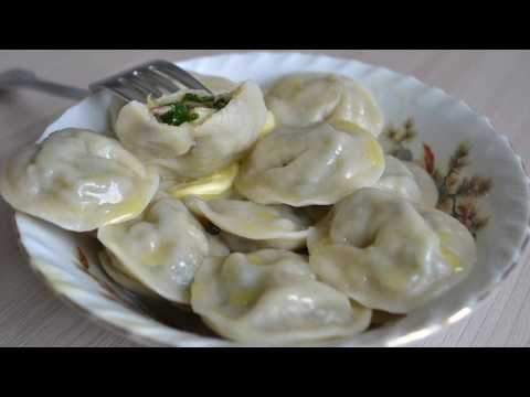Видео: Пельмени с грибами и зеленым луком