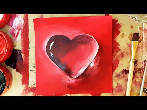 Видео: СЕРДЦЕ |Рисуем 3D просто💃