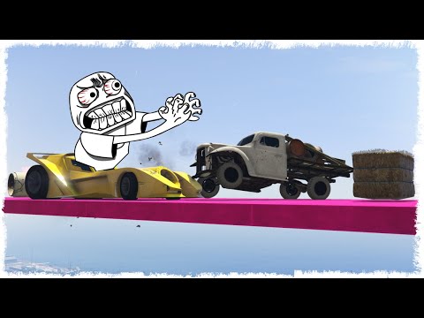 Видео: БОЛЬНО БУДЕТ ВСЕМ!!! СТЕНКА НА СТЕНКУ В GTA ONLINE!!!