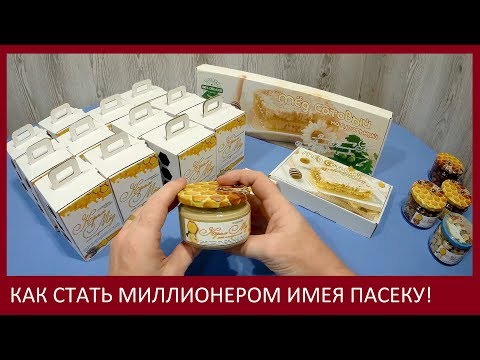 Видео: КАК СТАТЬ МИЛЛИОНЕРОМ ИМЕЯ ПАСЕКУ. ПРОИЗВОДСТВО СОТОВОГО МЁДА, КРЕМ МЁДА. БИЗНЕС В ДЕРЕВНЕ