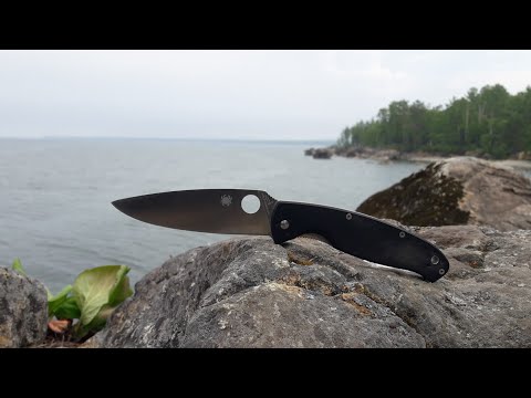 Видео: Нож Spyderco Resilience и Spyderco Military. Опыт использования 17 лет. Сравнение.