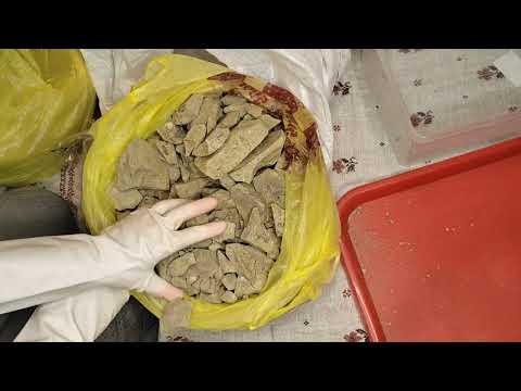 Видео: Распаковка глинки из Казахстана 😊🌺🌸/Unpacking clay from Kazakhstan 😊🌺🌸