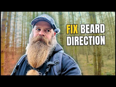 Видео: Как исправить бороду, которая растёт в неправильном направлении | Серия «Прогулка» | Braw Beard (...