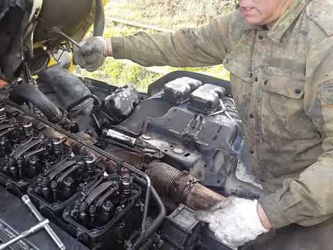 Видео: скания 4 регулировка клапанов и насосфорсунок