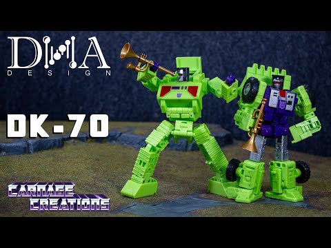 Видео: DNA Design DK-70 Upgrade - Transformers Studio Series Constructicon BONECRUSHER и SCRAPPER (196)