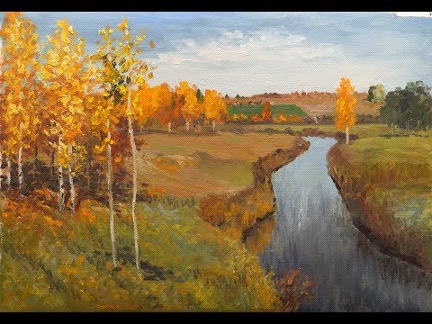 Видео: Золотая осень. По мотивам И.Левитана.