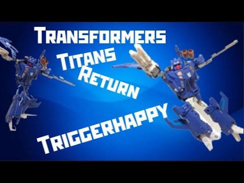 Видео: #Transformers Titans Return Triggerhappy [обзор]