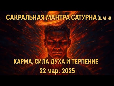 Видео: Сакральная мантра Сатурна (Шани) — Карма, Сила Духа и Терпение