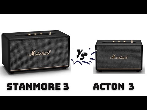 Видео: Звуковой тест Marshall Stanmore 3 против Acton 3
