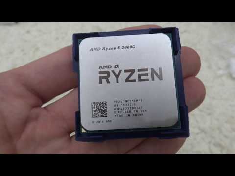 Видео: ОНЛАЙН ТРЕЙД.РУ — Процессор AMD Ryzen 5 2400G AM4 OEM