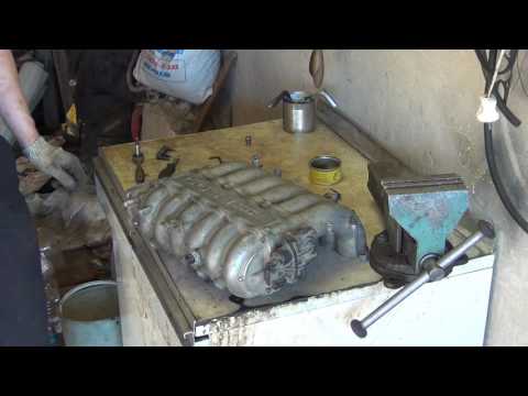 Видео: Впускной коллектор Diamante. Сложный механизм. Как его разобрать и потом правильно собрать.