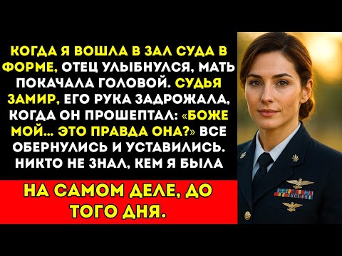 Видео: Я вошла в зал суда в форме морского котика — отец усмехнулся, мать покачала головой, но судья…