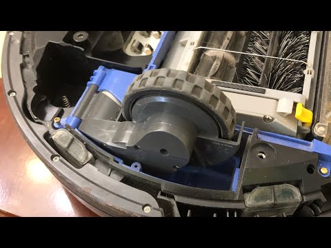 Видео: Разбор колесного блока roomba 780