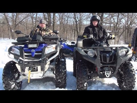 Видео: Тест драйв Yamaha Grizzly 550 от Никиты.Самарские квадроциклисты (Выпуск 27).