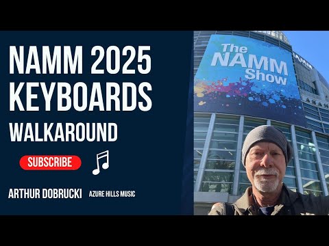 Видео: Обзор клавиатур на выставке NAMM 2025
