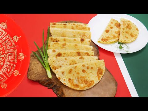 Видео: Кыстыбый с картофелем и жареным луком.Татарская кухня