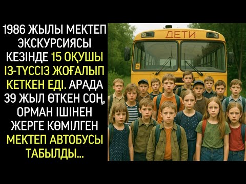 Видео: 1986 жылы 15 оқушы экскурсияда жоғалып кеткен. 39 жылдан соң орманда көмулі автобус табылды…